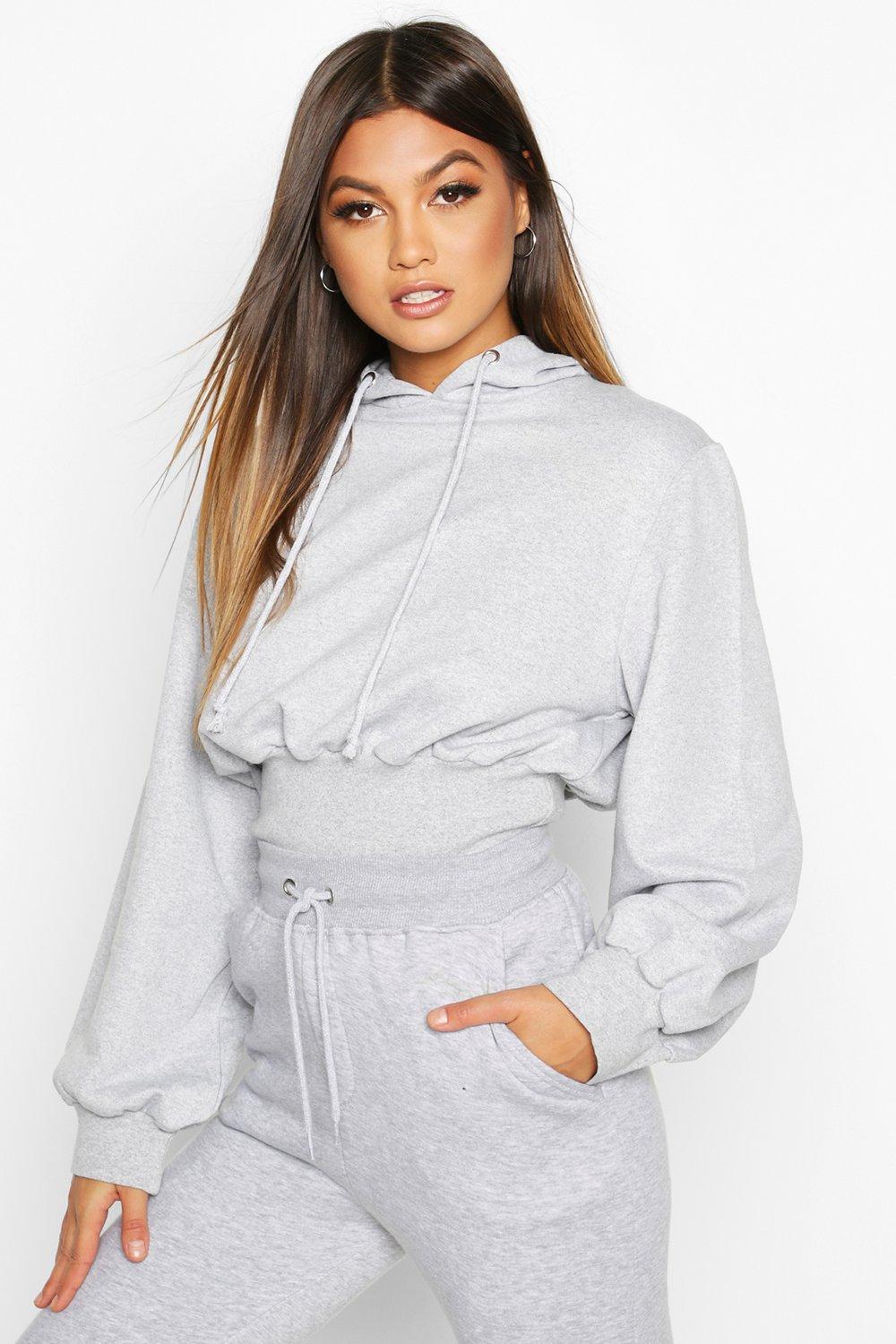 

Облегающее худи, Grey marl