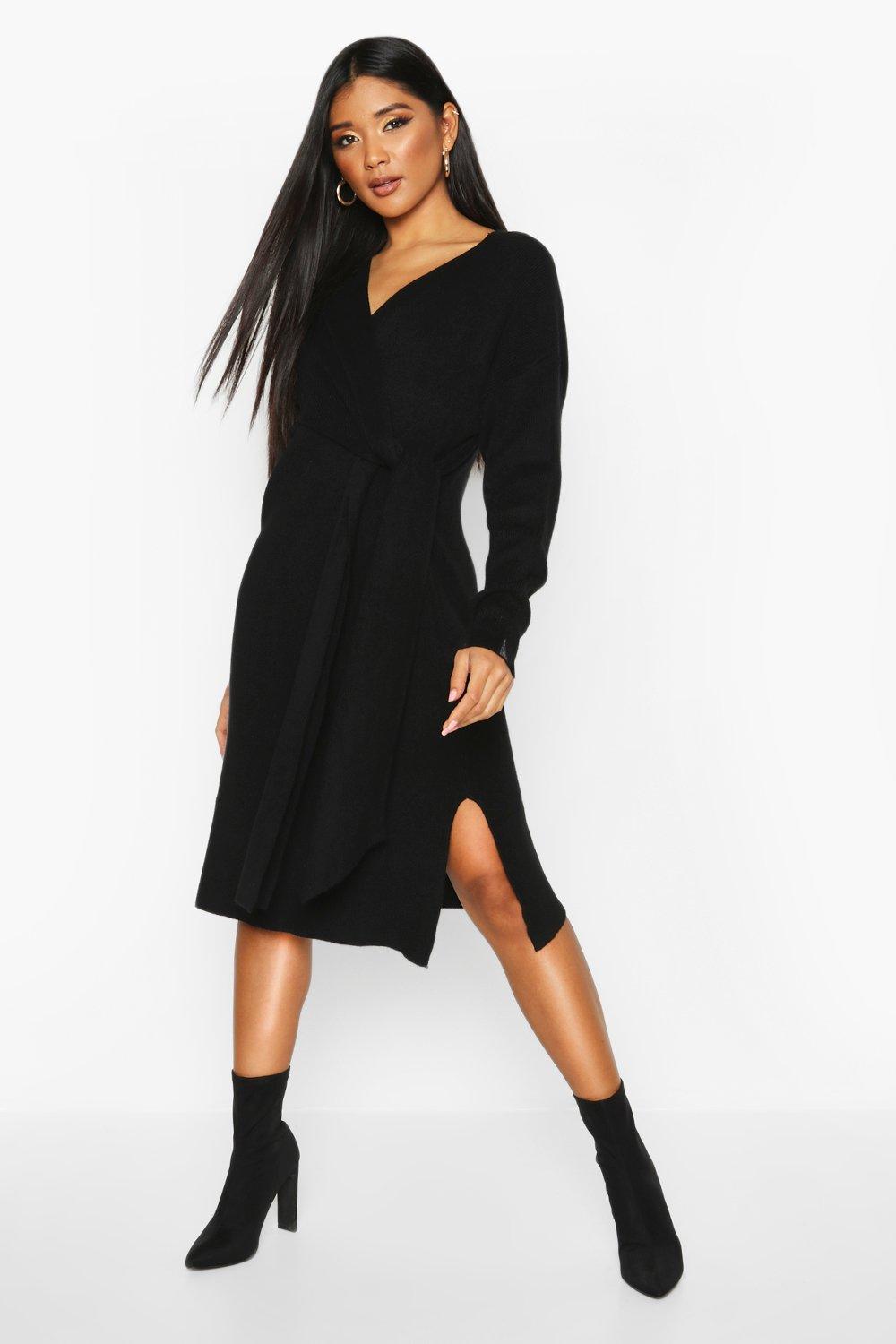 womens midi jumper dress