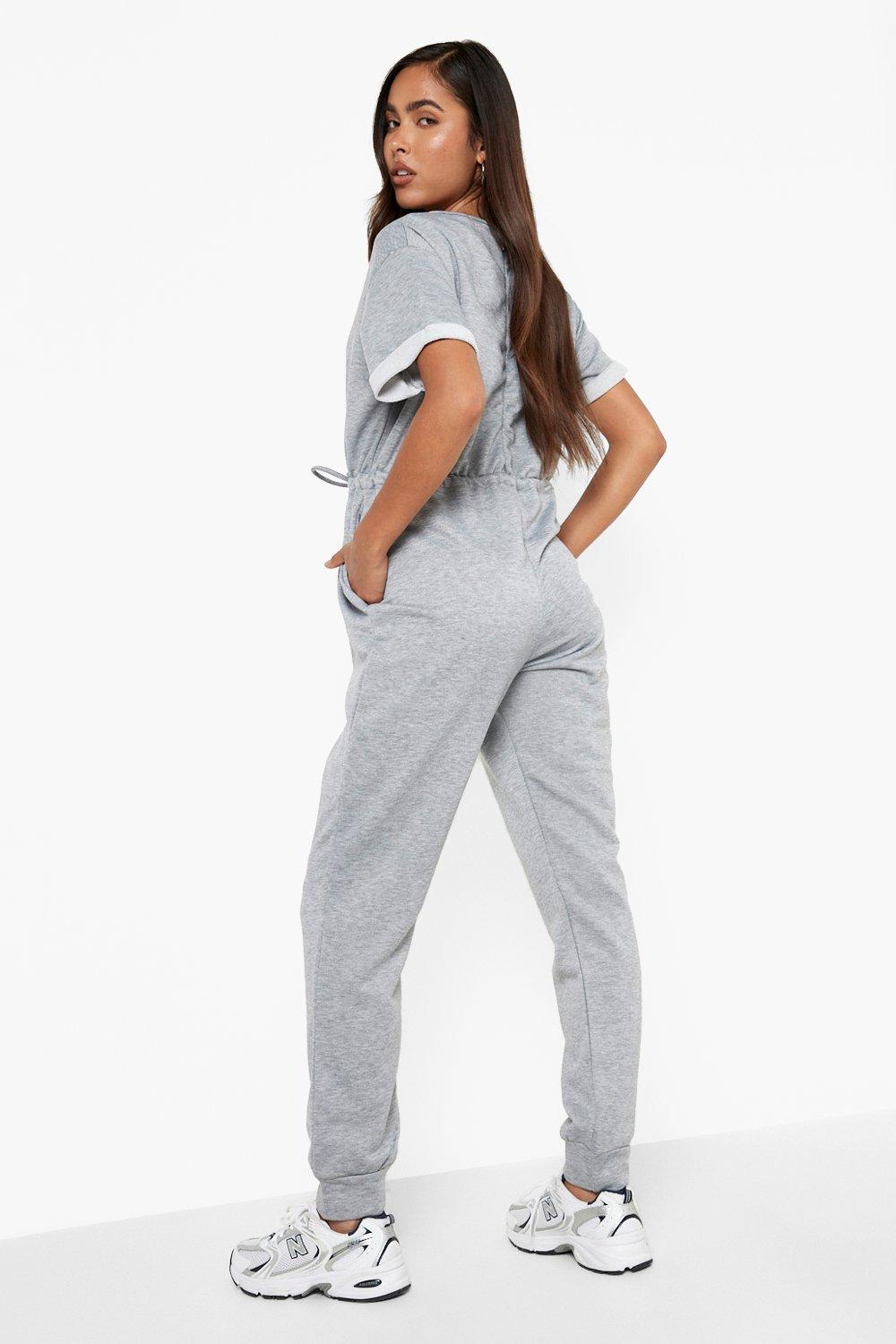 grey marl jumpsuit