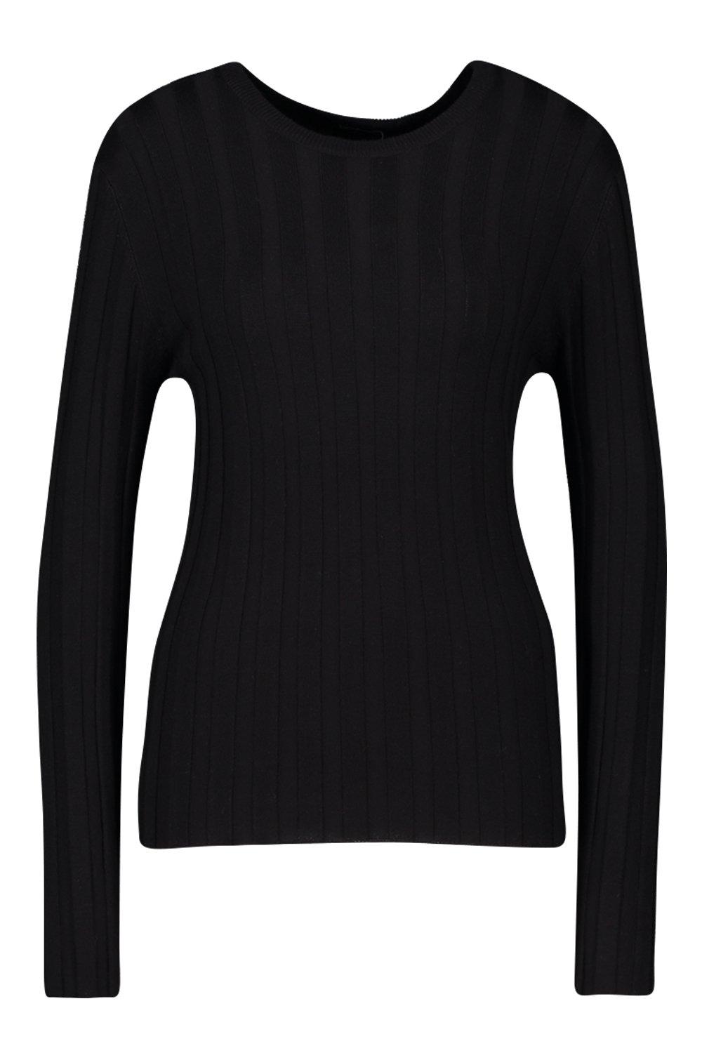 

Комбинезон с запахом и длинными рукавами, Black