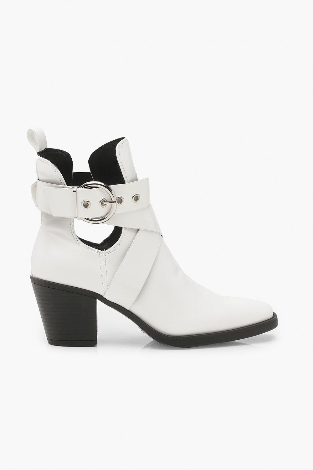 cut out western boots