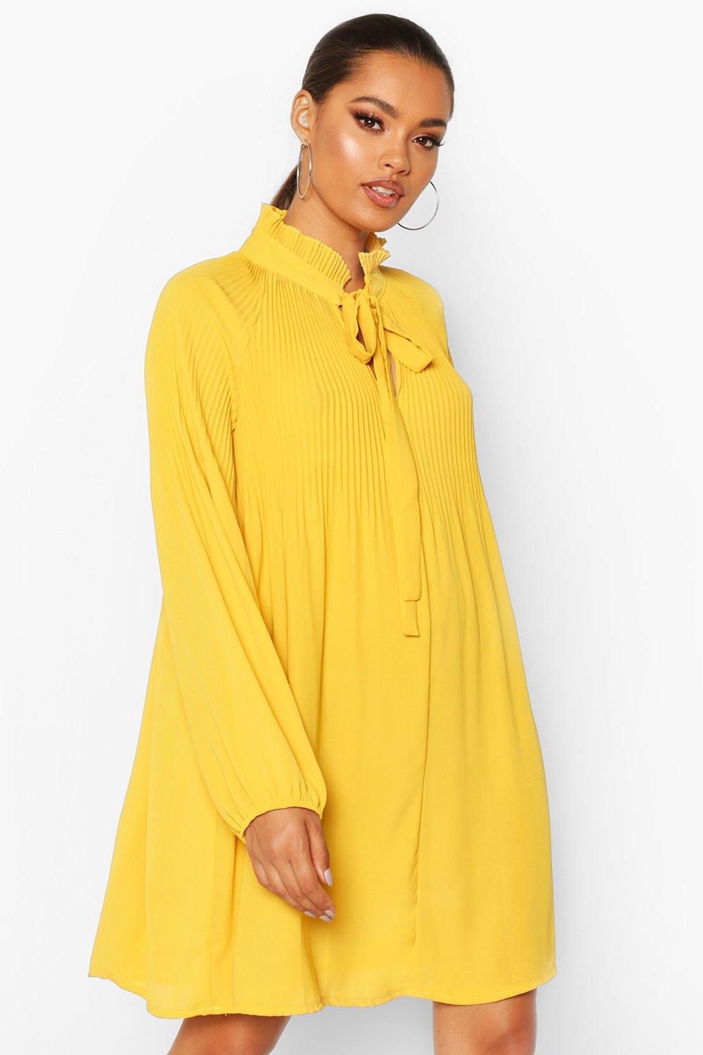 boohoo bow dress