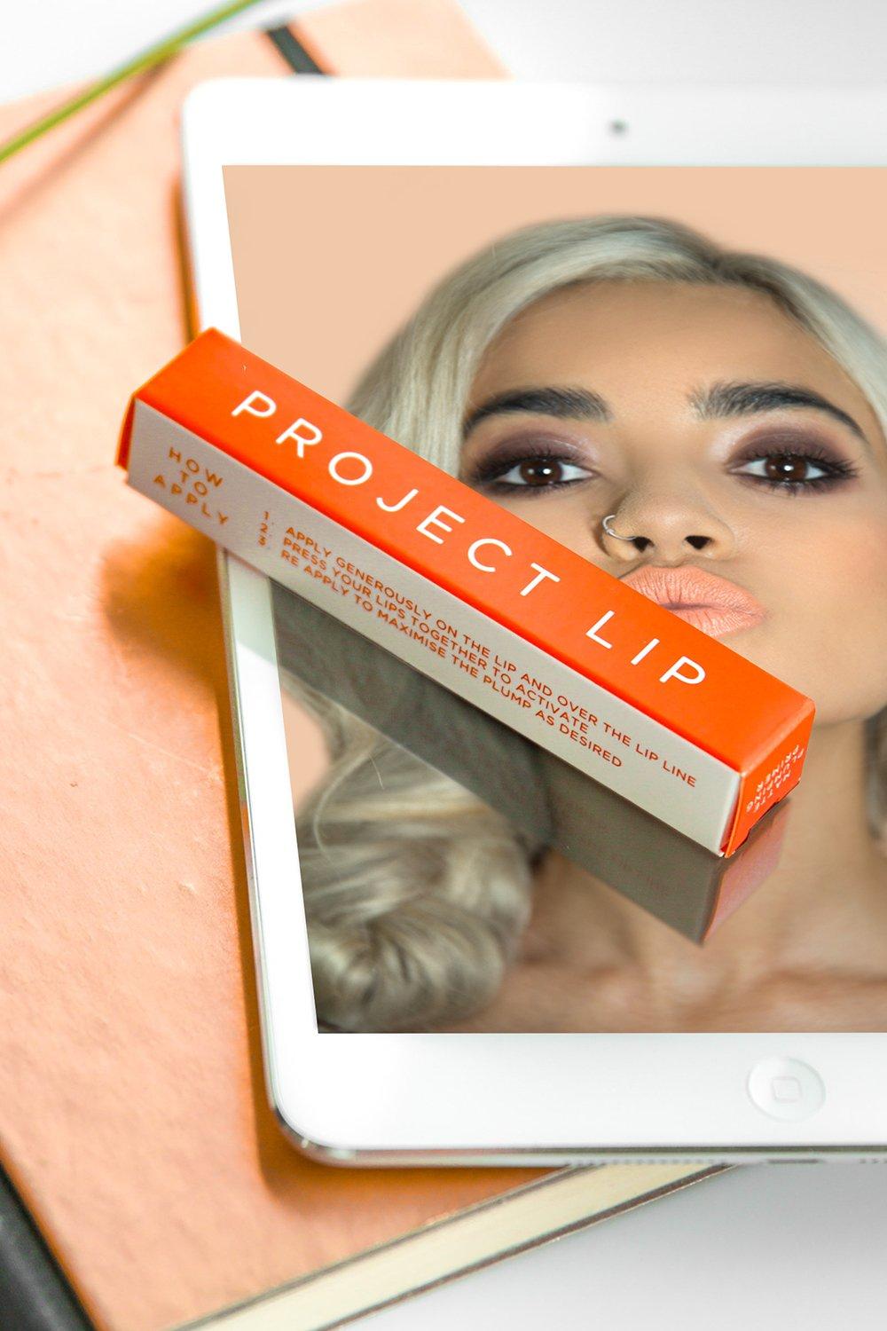 Womens Project Lip Matte Plumping Primer - White - One Size, White