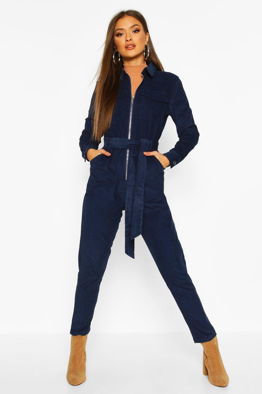 womens navy boiler suit