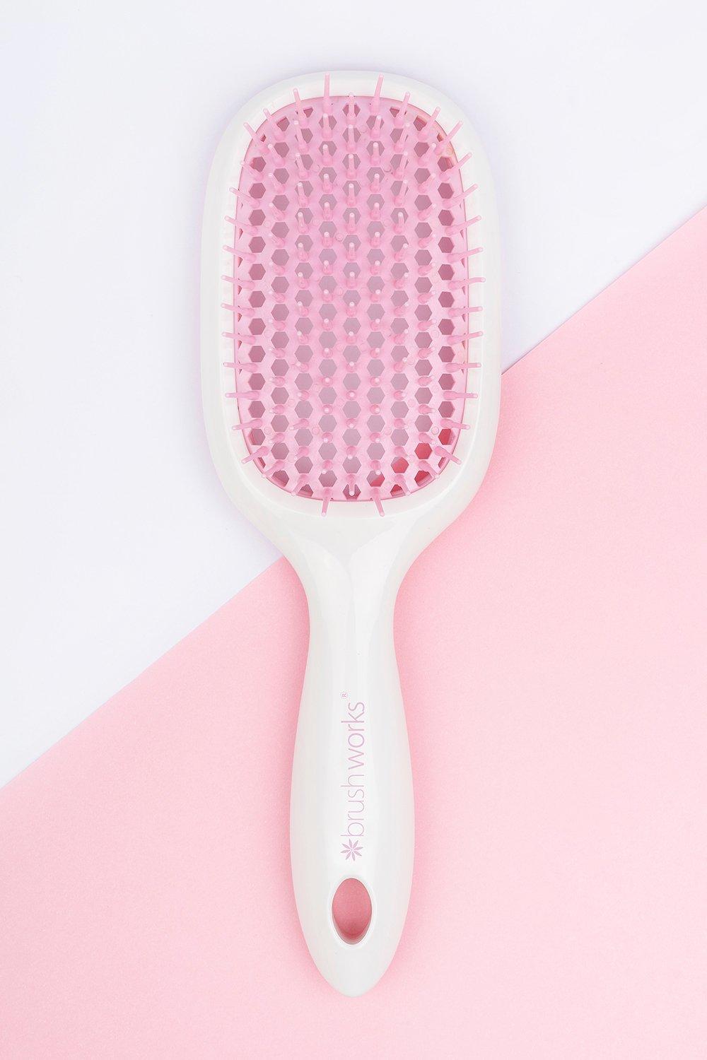 Womens Brushworks Hd Honey Comb Detangling Brush - Purple - One Size, Purple