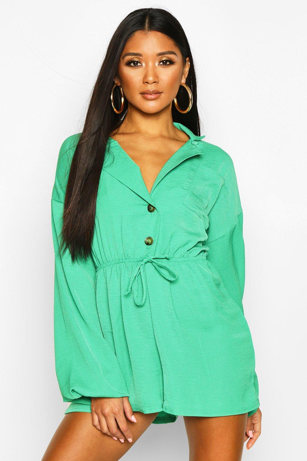 green playsuit australia