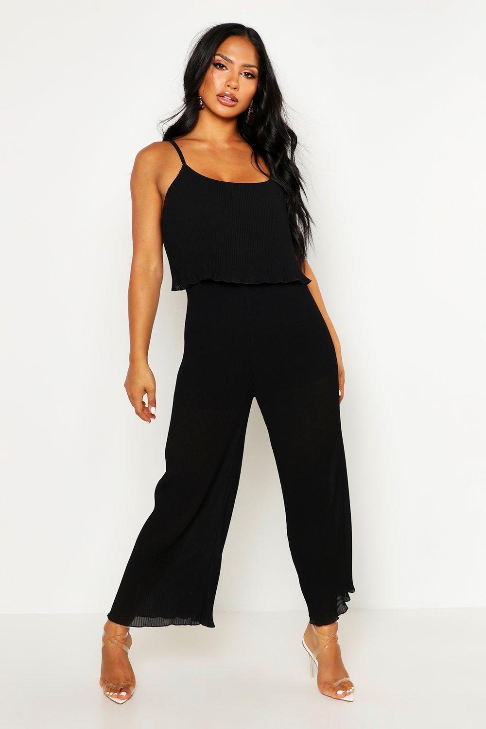 boohoo cami jumpsuit