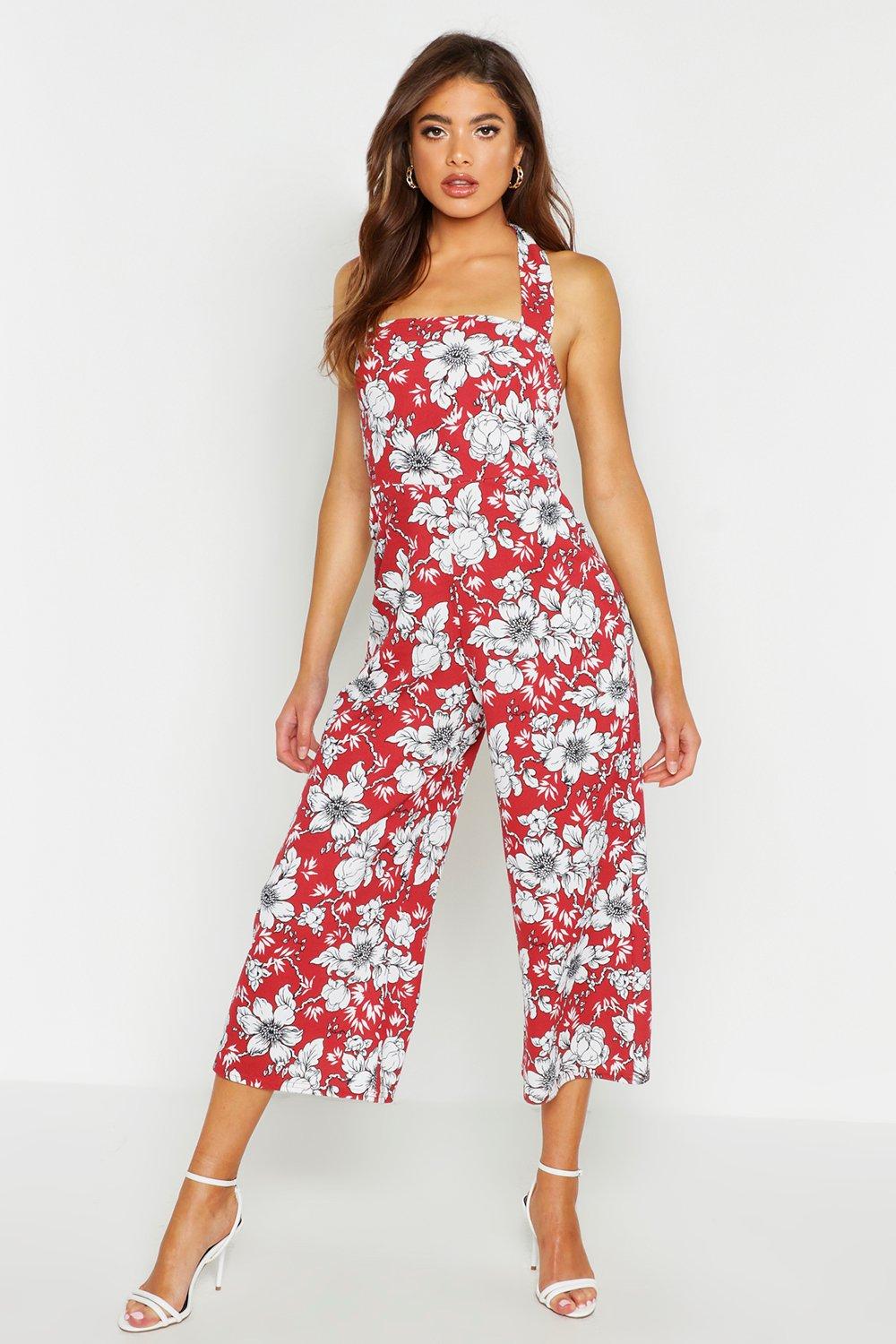 boohoo mustard jumpsuit