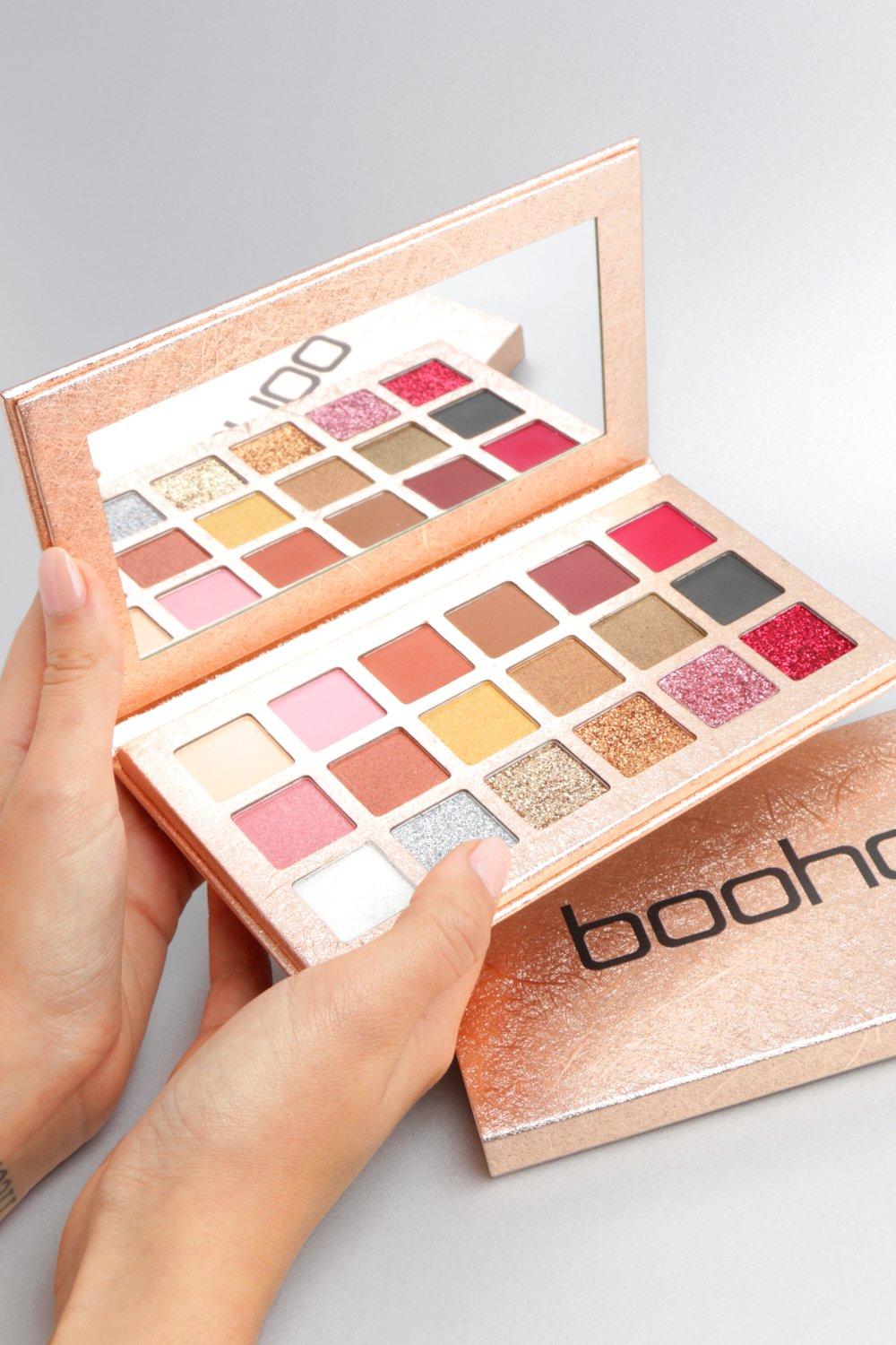 

Палитра теней для глаз розово-золотистые Boohoo Rose Gold Eye Shadow Palette, Pink