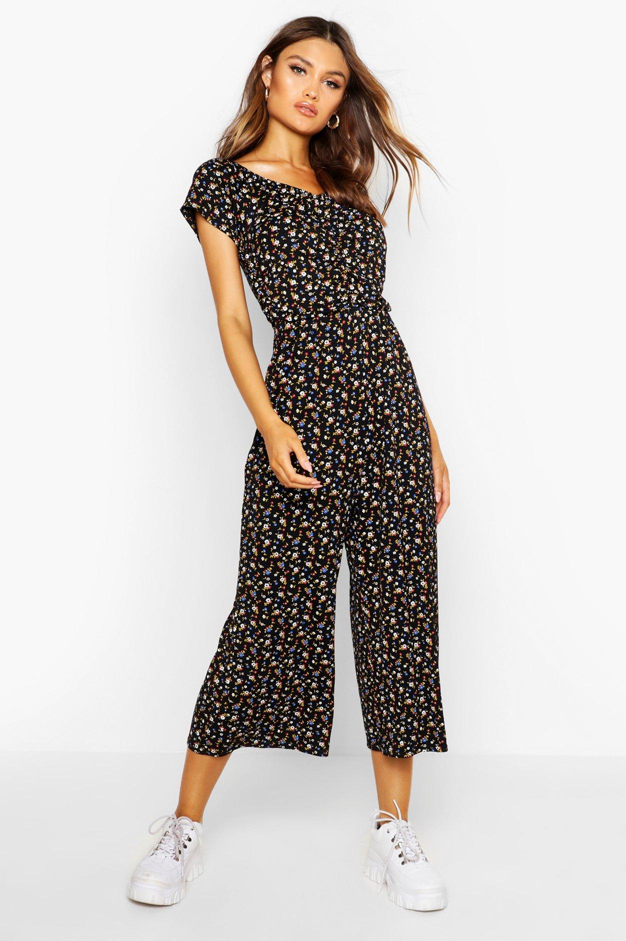 ditsy jumpsuit