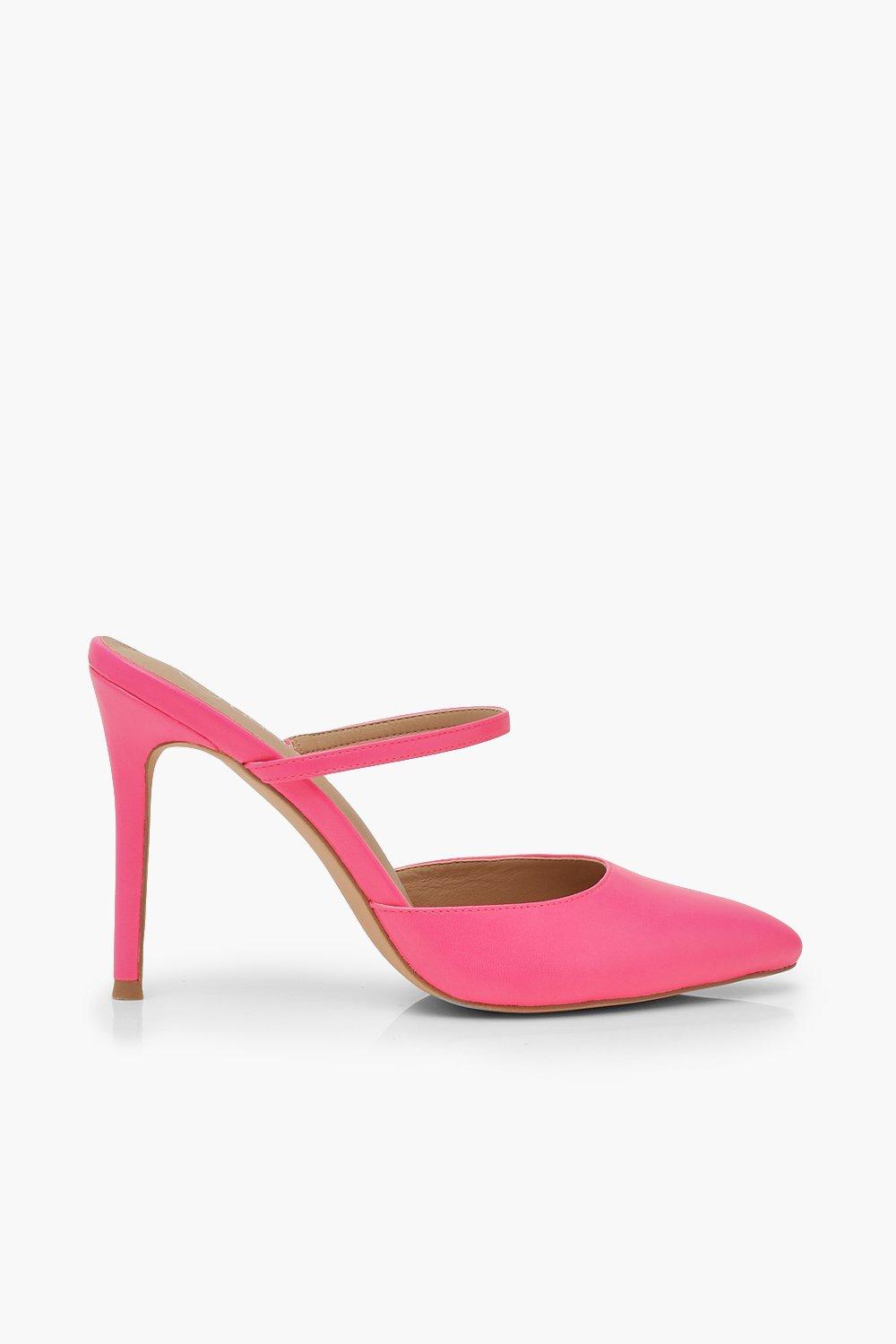 

Туфли-лодочки с остроконечным мыском, Hot pink