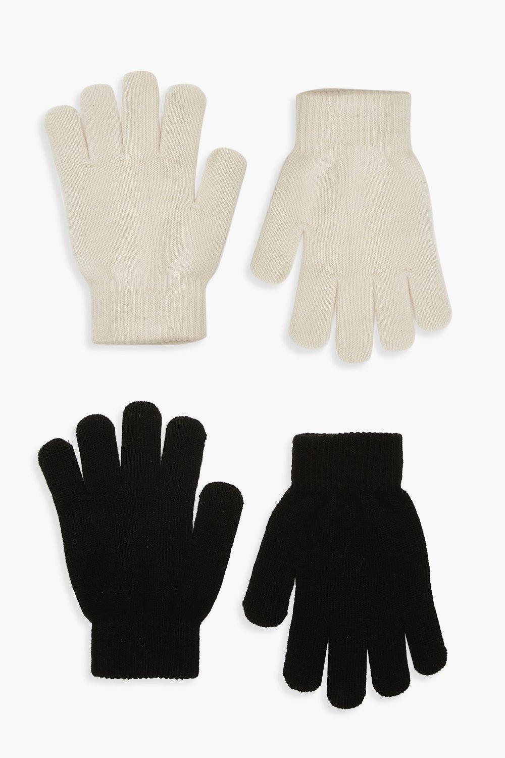 Boohoo Magic Gloves (2 Stuks), Crème
