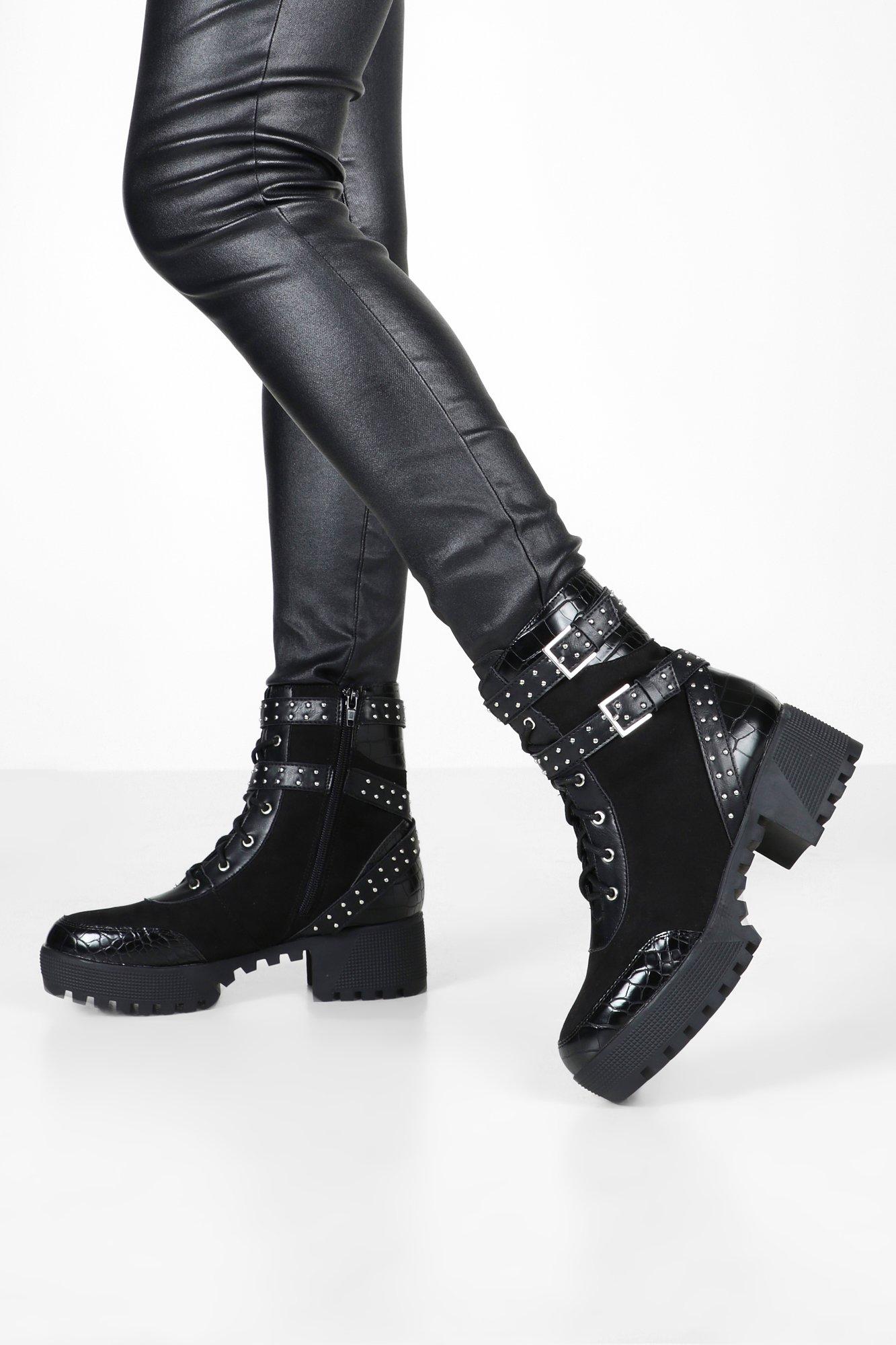 womens biker boots