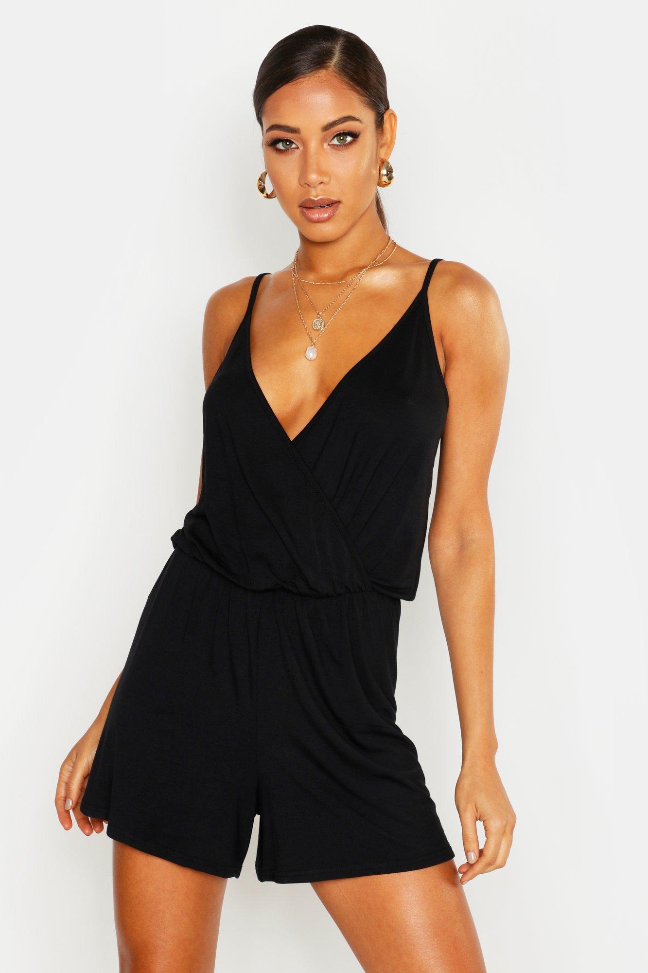 jersey playsuit womens
