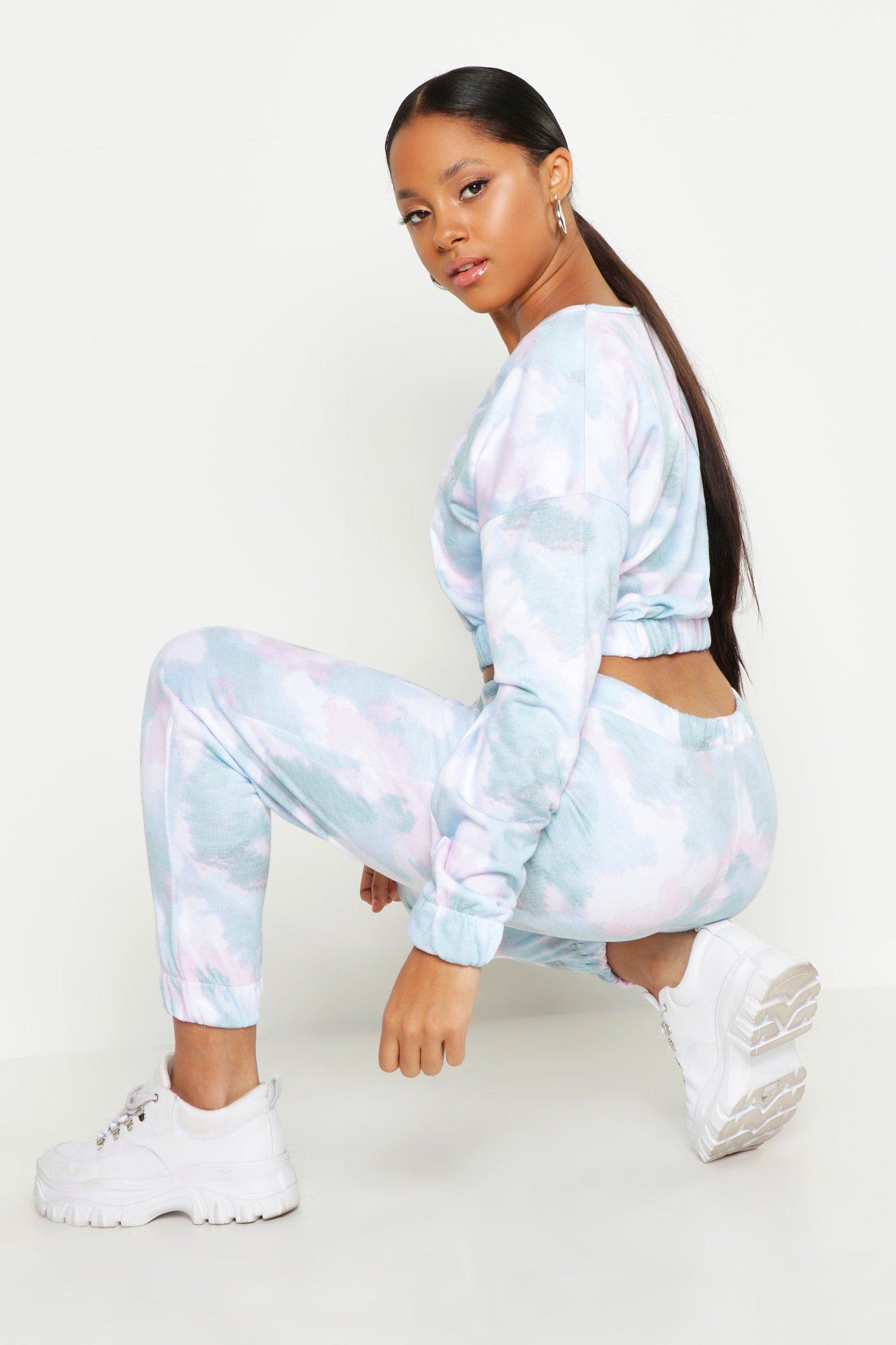 tie dye tracksuit womens