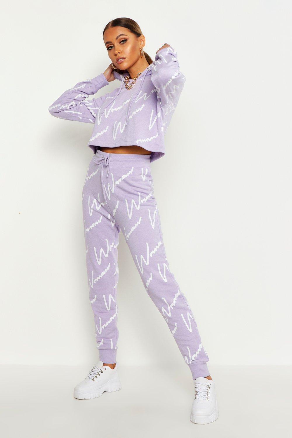 lavender tracksuit