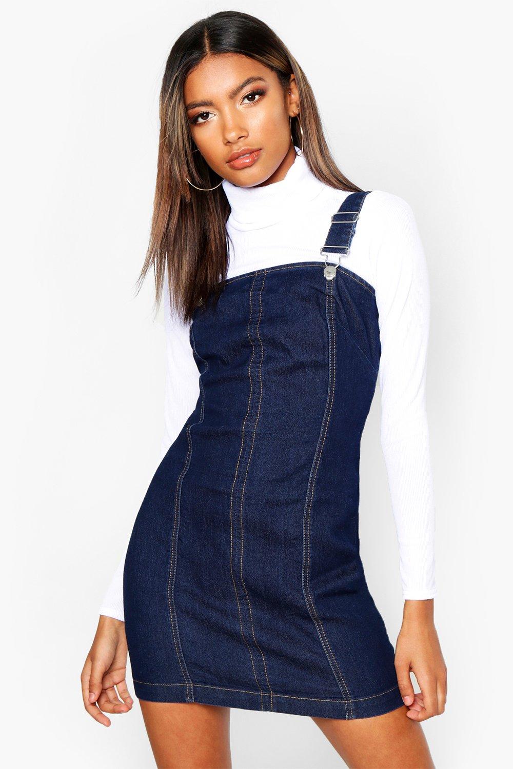 jeans dungaree dress