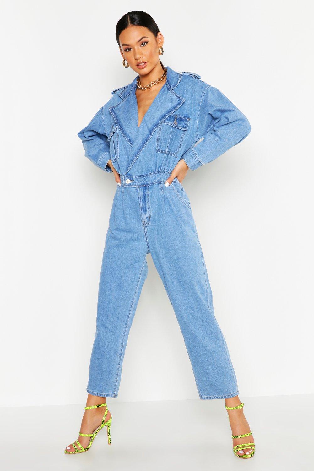 denim boilersuit