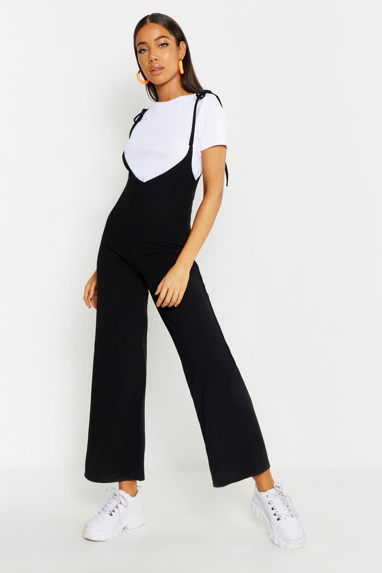 jumpsuit with tshirt