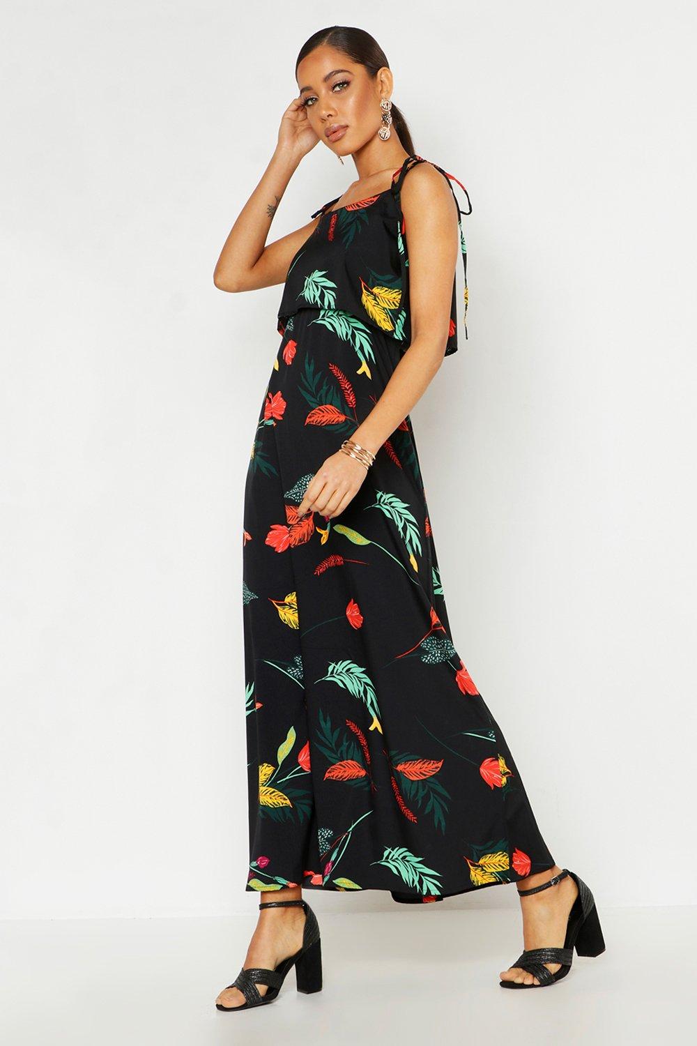 boohoo leaf dress