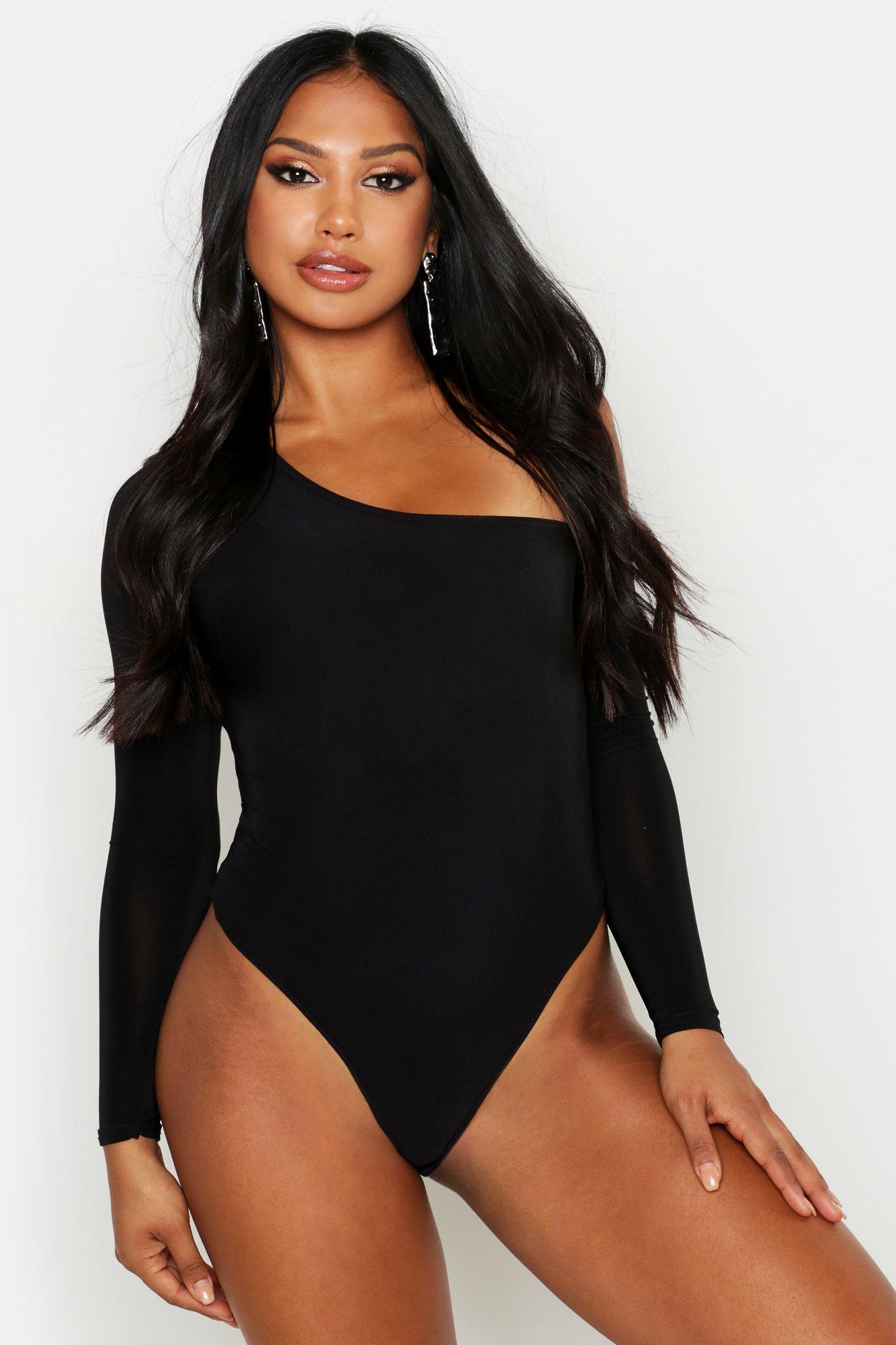 asymmetric bodysuit