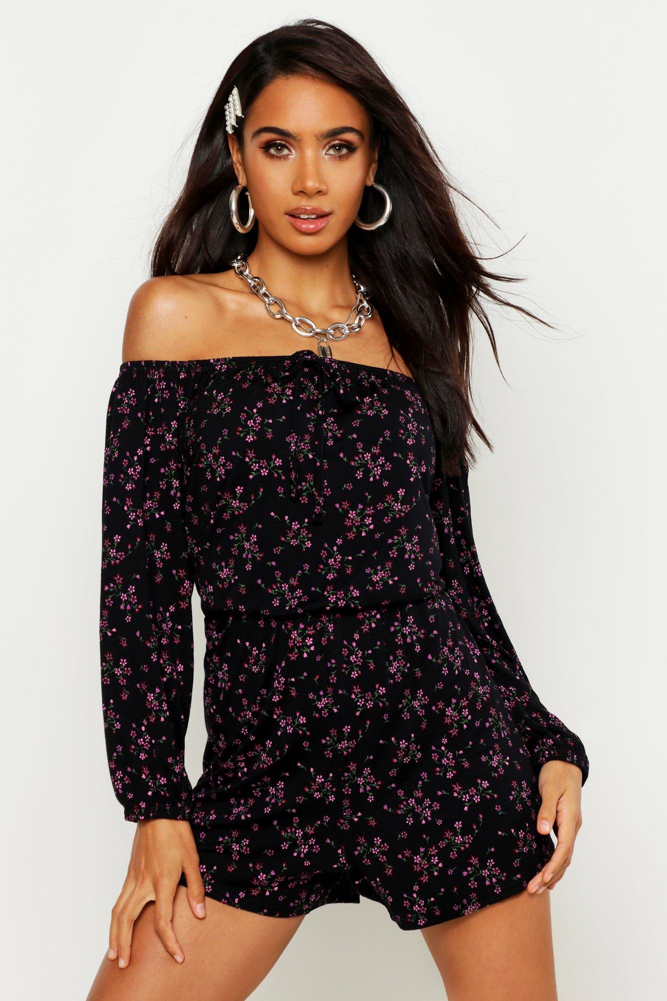 bardot playsuit