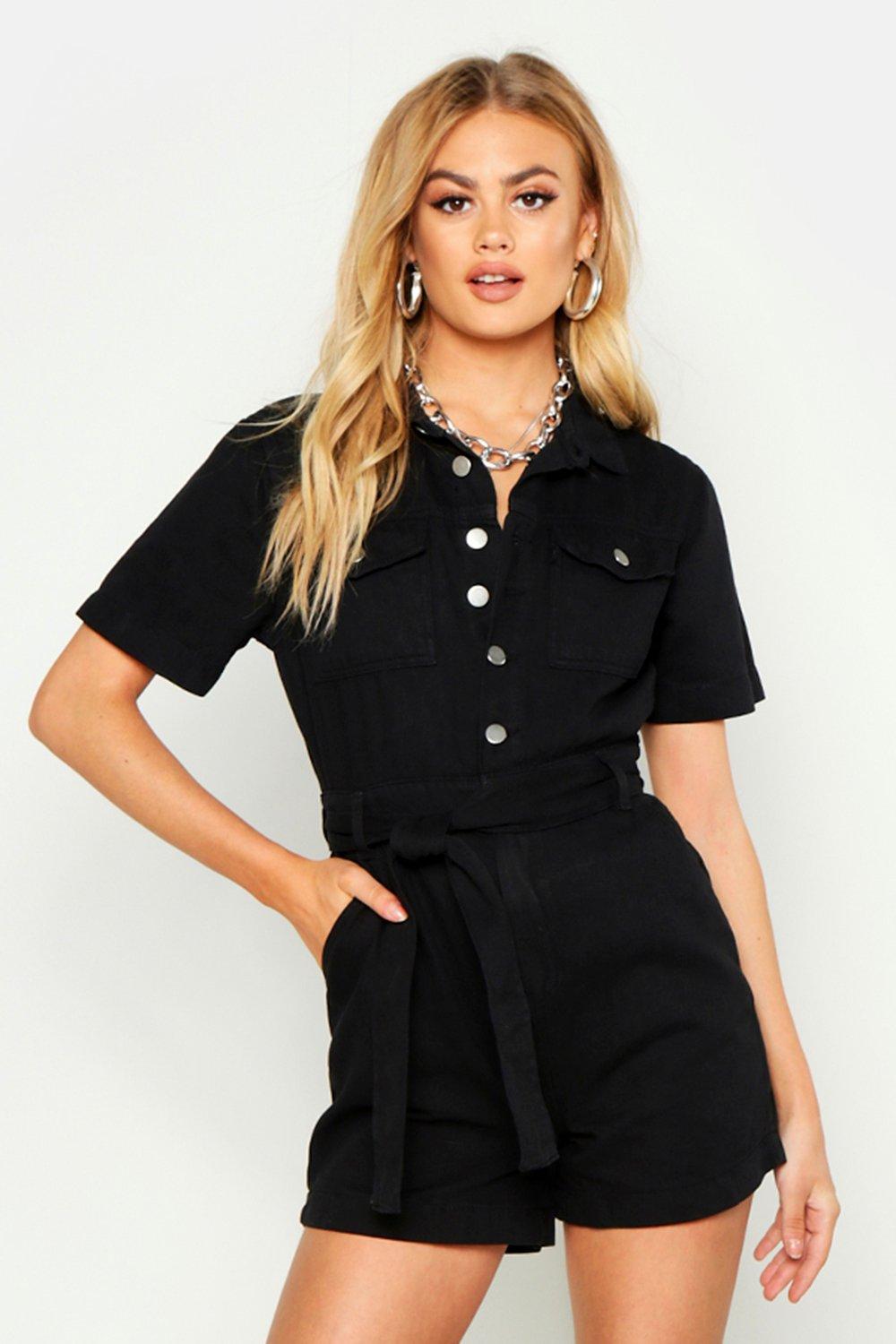 denim playsuit australia