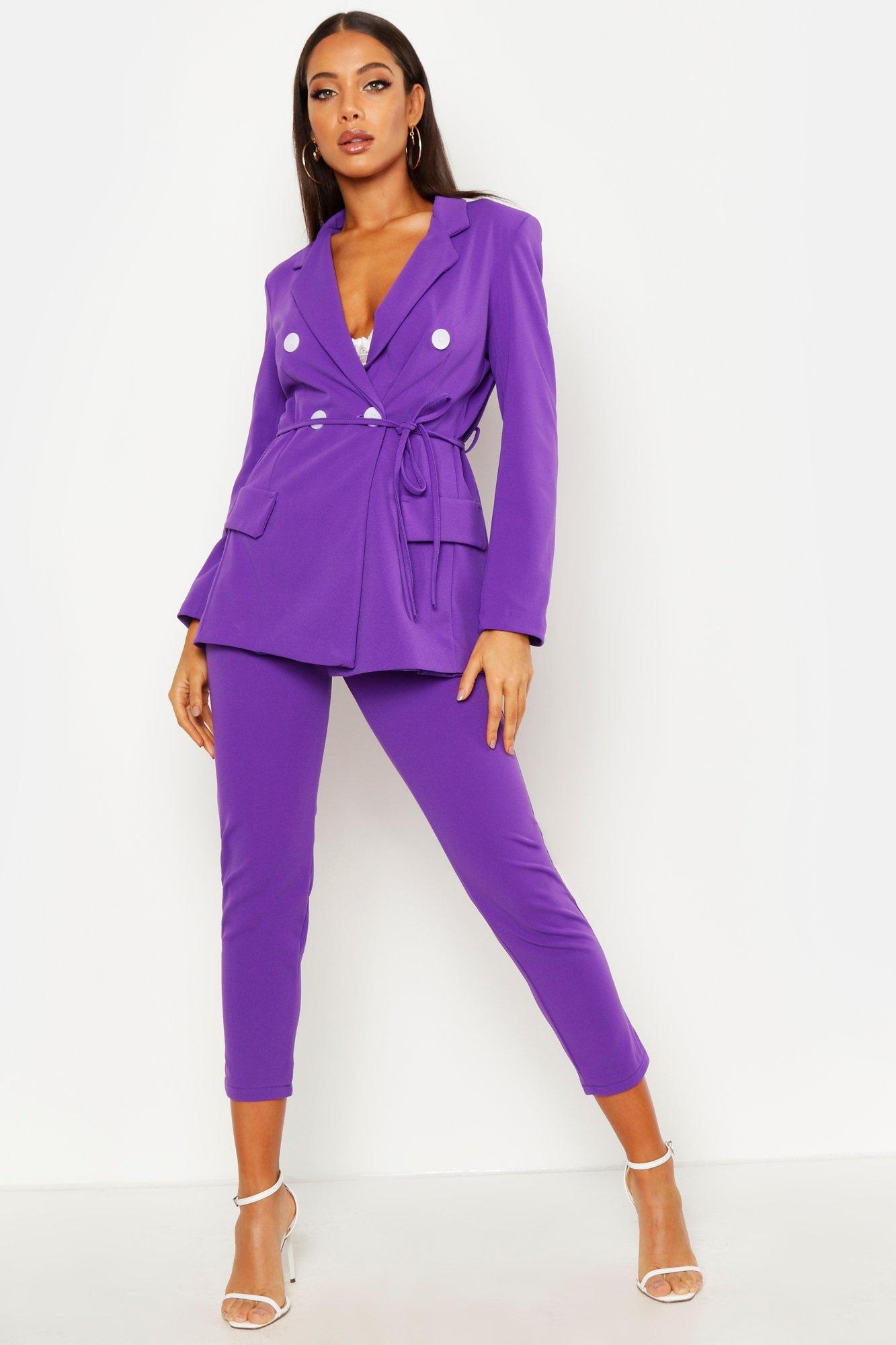 

Зауженные брюки, Purple