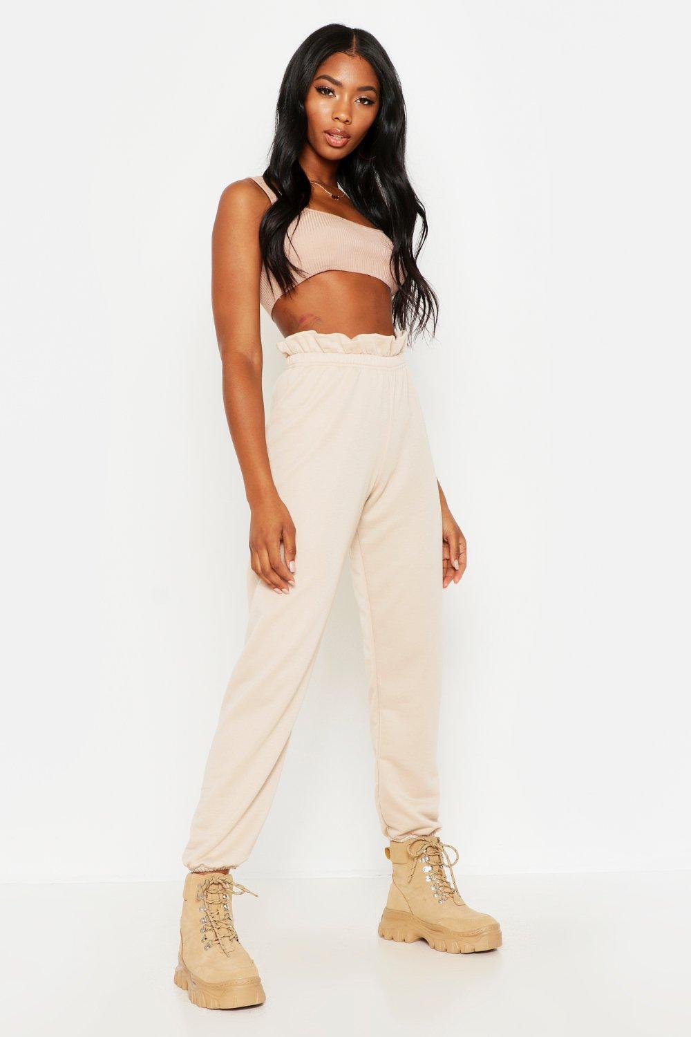 paperbag waist joggers