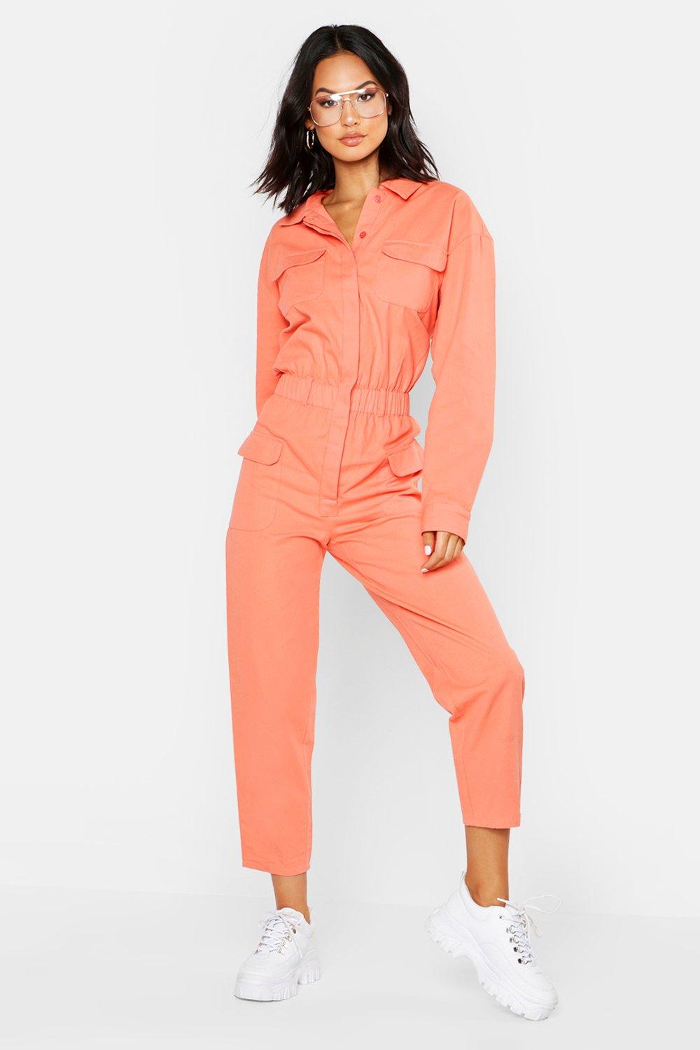 boohoo boiler suit