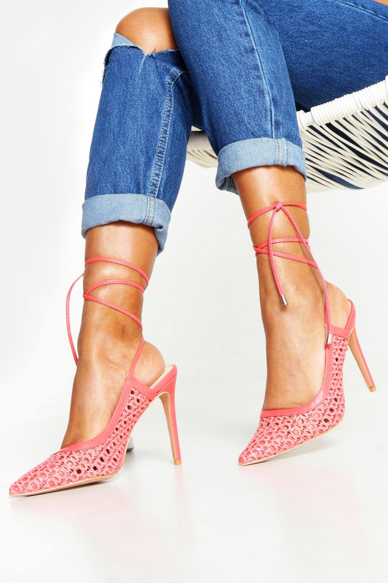 pointed court shoes