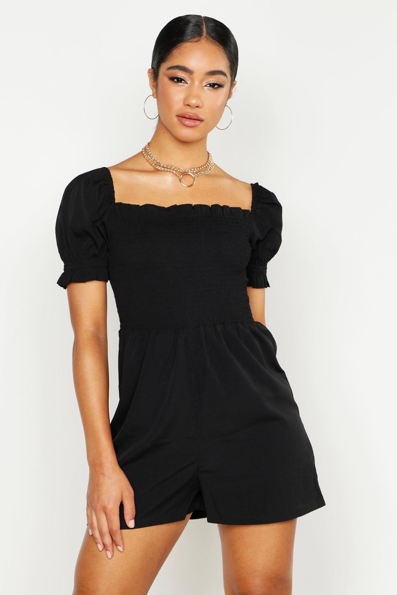 cap sleeve playsuit