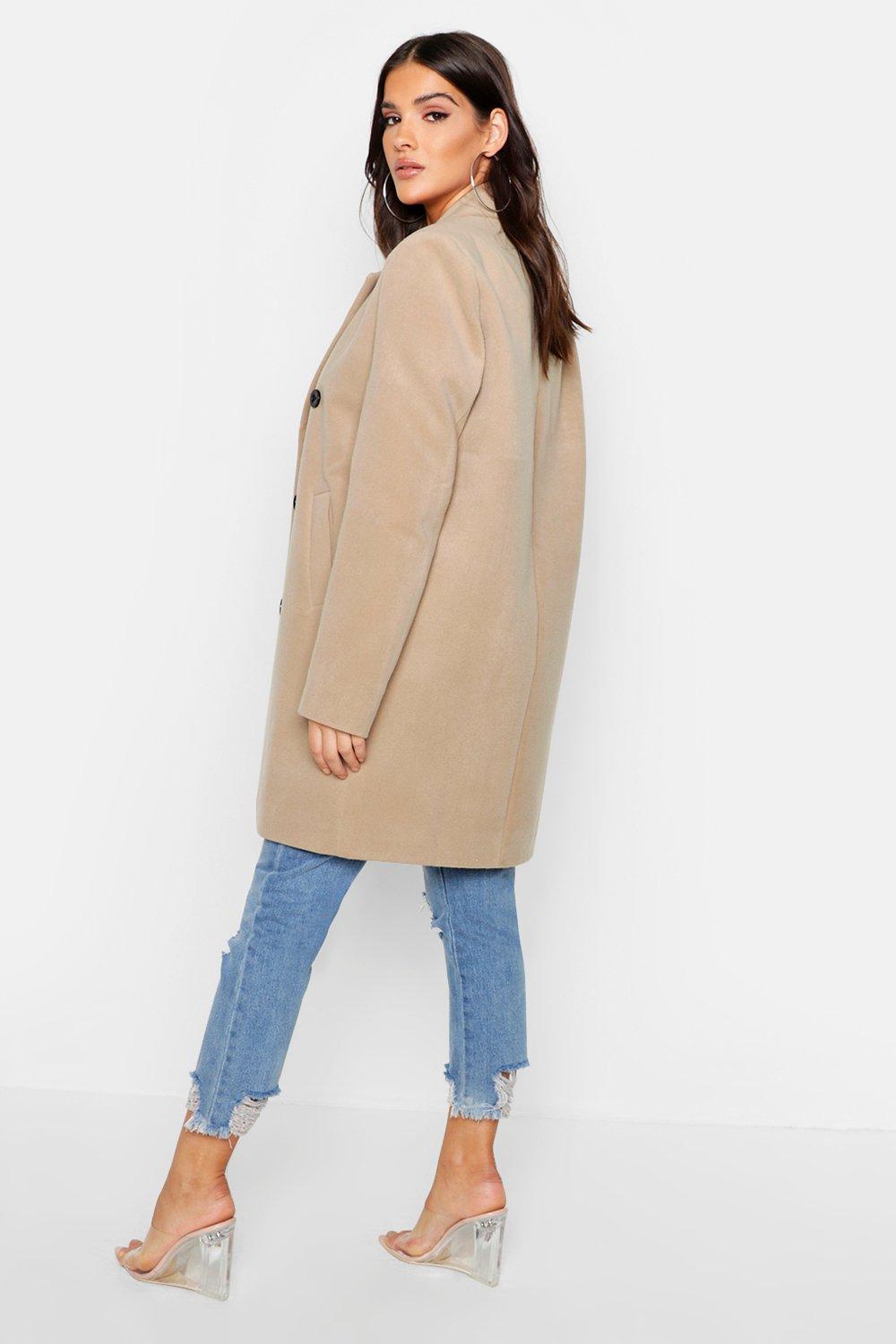 

Double Breasted Coat, Black