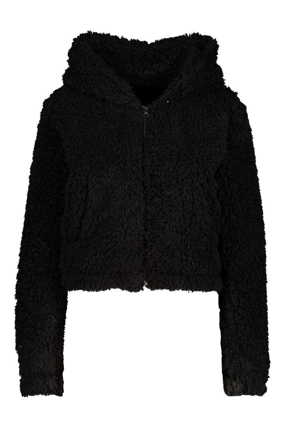 mens puffer fur hood