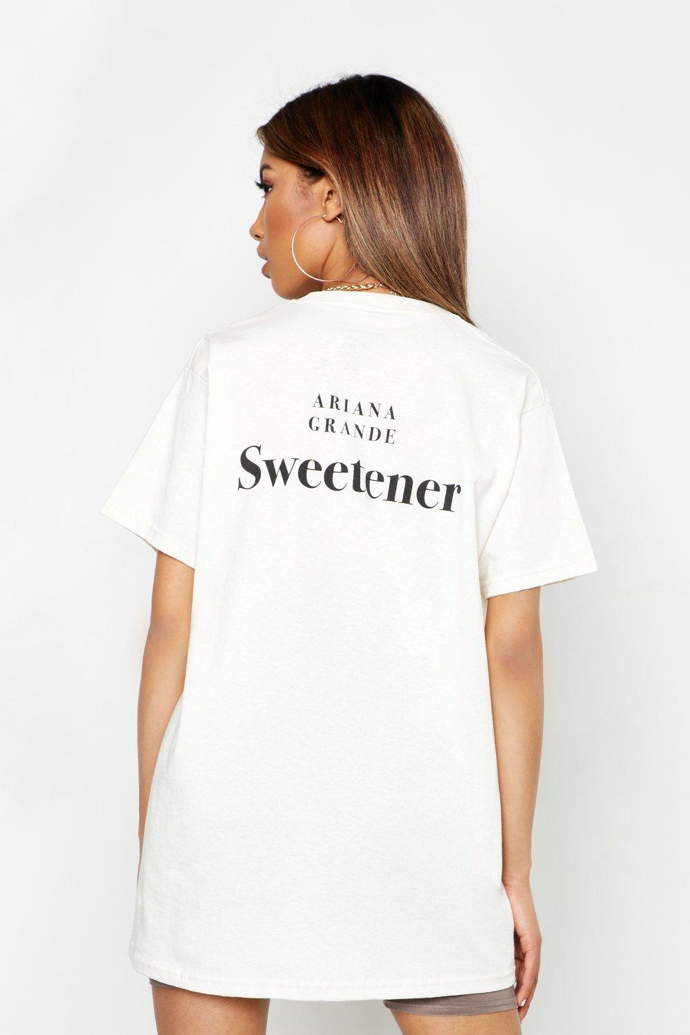 Ariana Grande Oversized Licenced T Shirt Boohoo