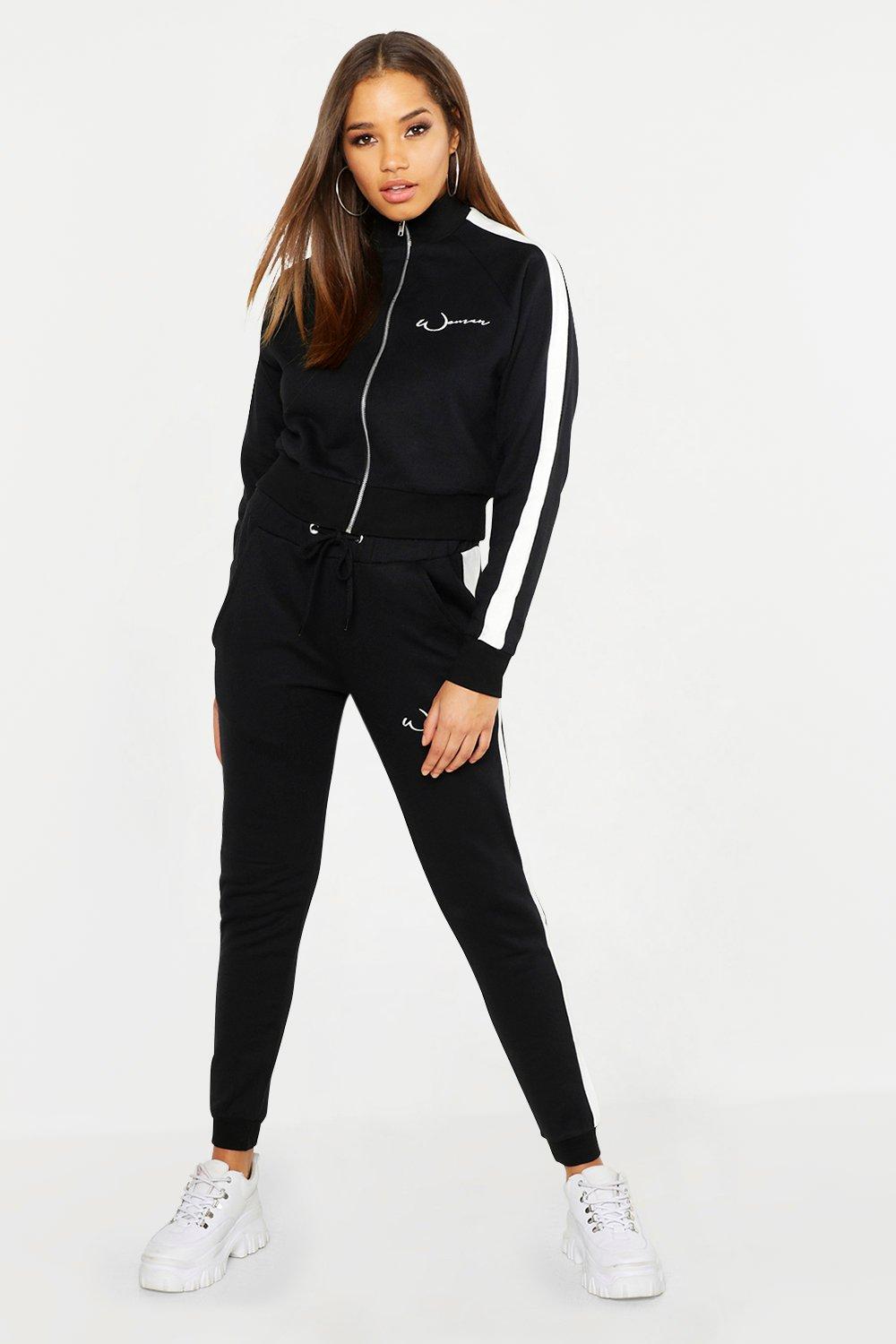 boohoo women tracksuit