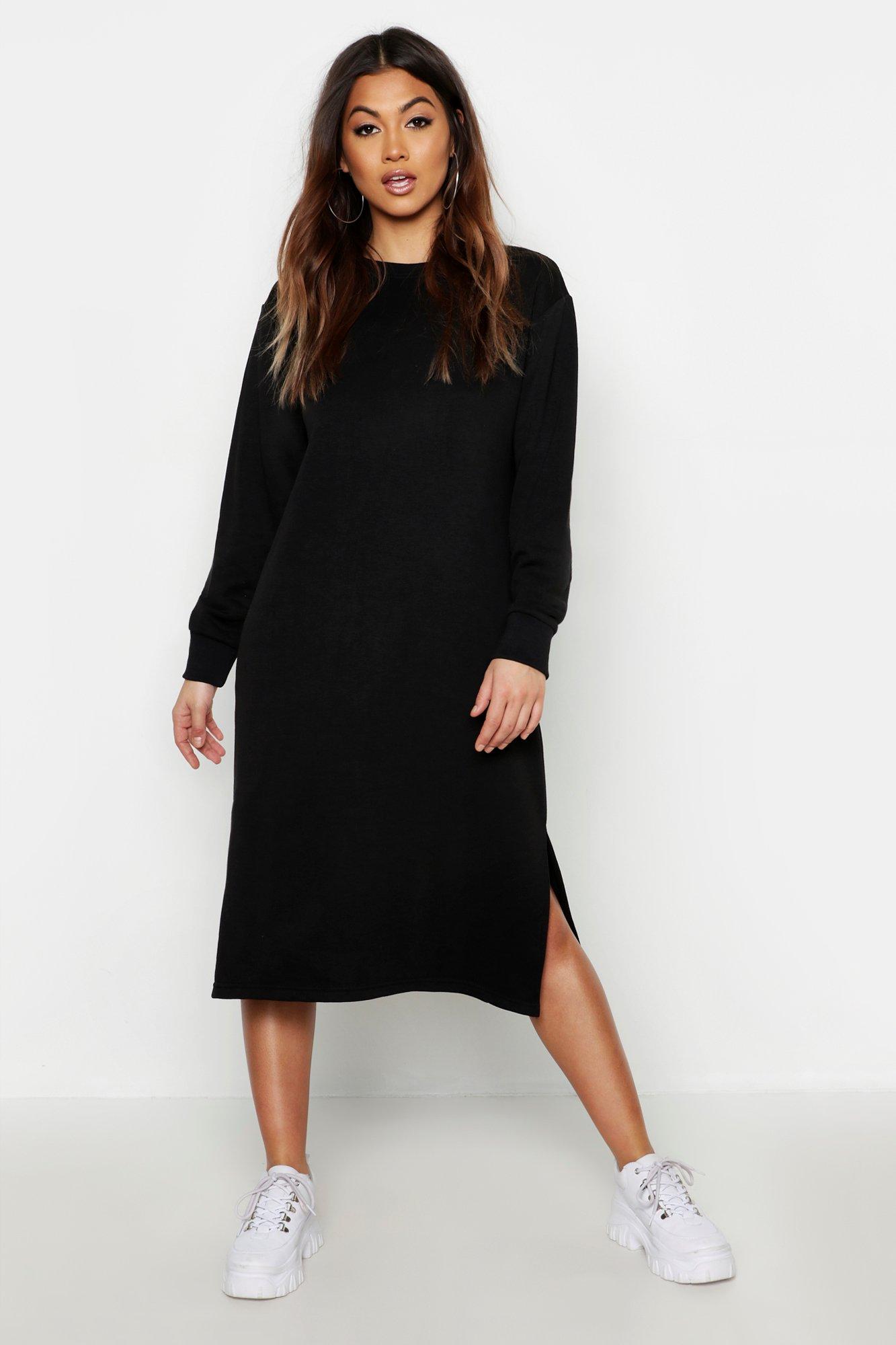 midi sweat dress