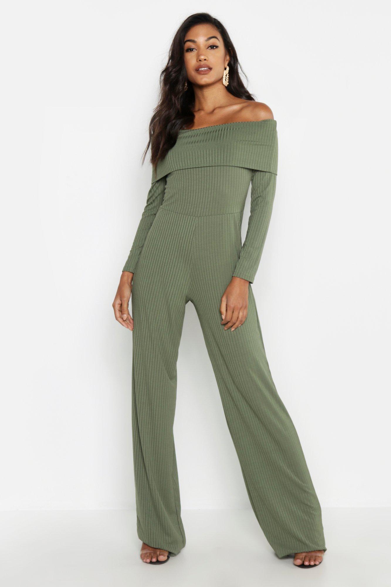 ribbed lounge jumpsuit