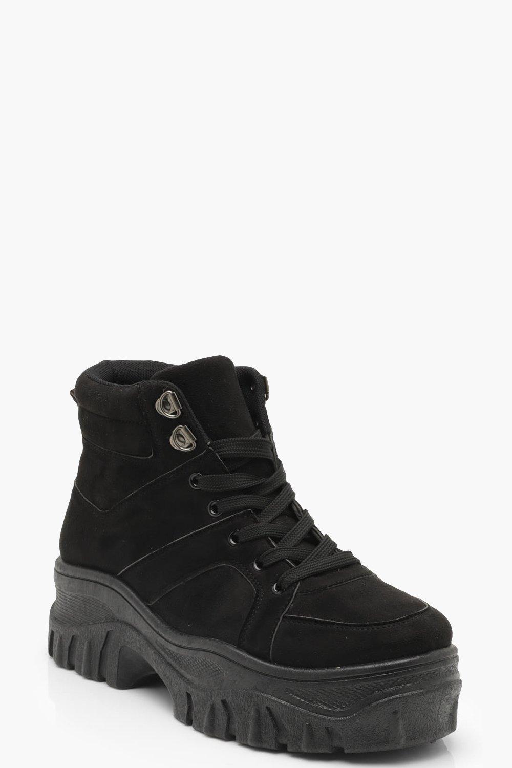 chunky high top trainers