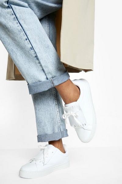 Tassel Lace Up Trainer