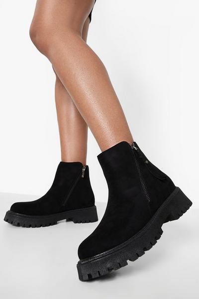 Side Zip Detail Boots
