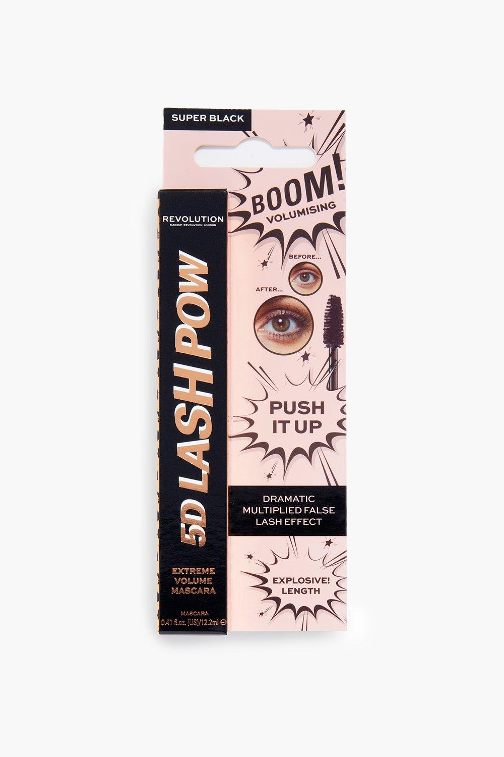 Boohoo Revolution 5D Lash Pow Mascara, Black