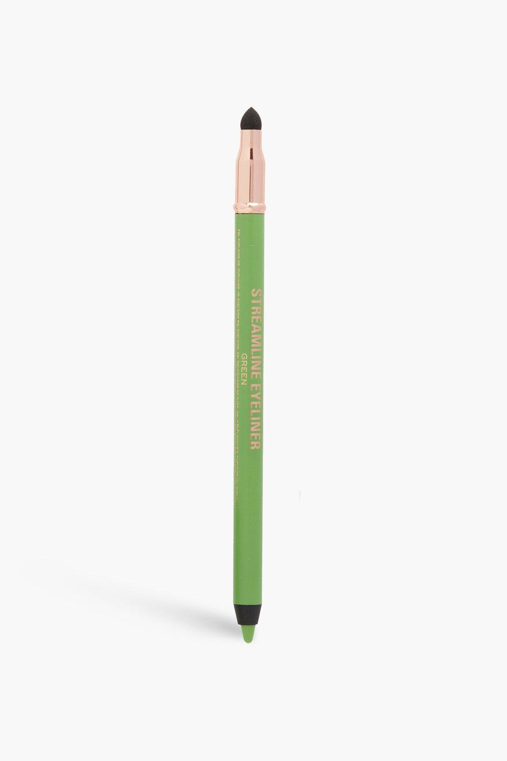 Womens Revolution Streamline Waterline Eyeliner Pencil - Green - One Size, Green