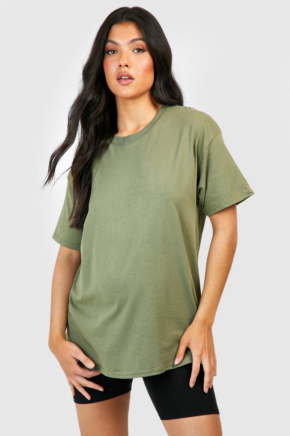 Image of T-shirt Premaman in cotone, Verde