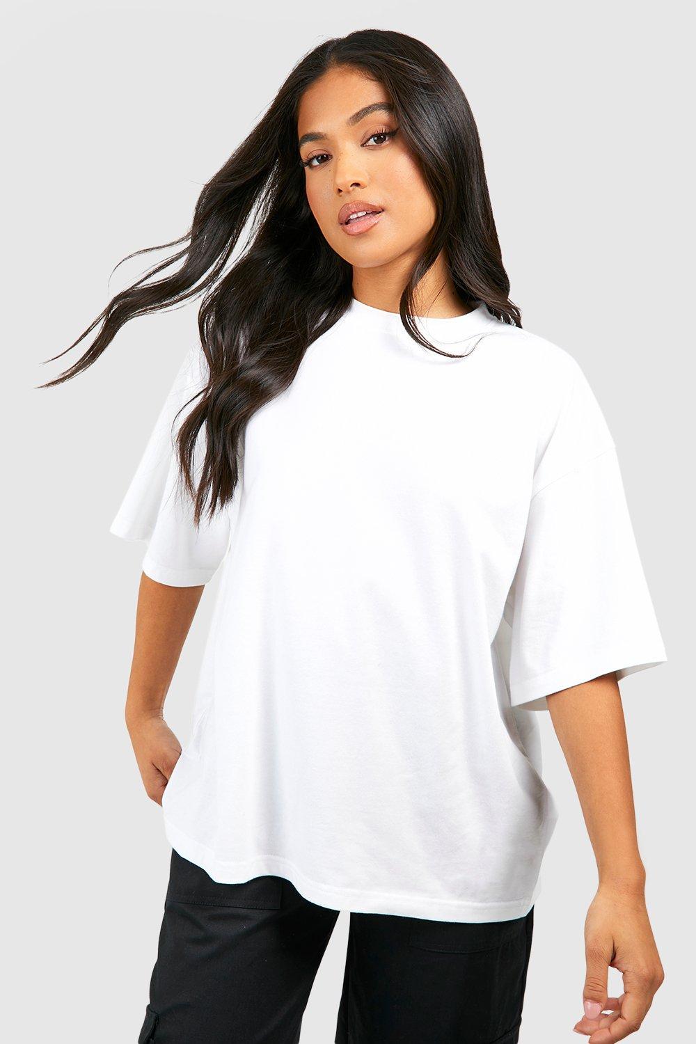 Image of T-shirt Petite Basic, Bianco