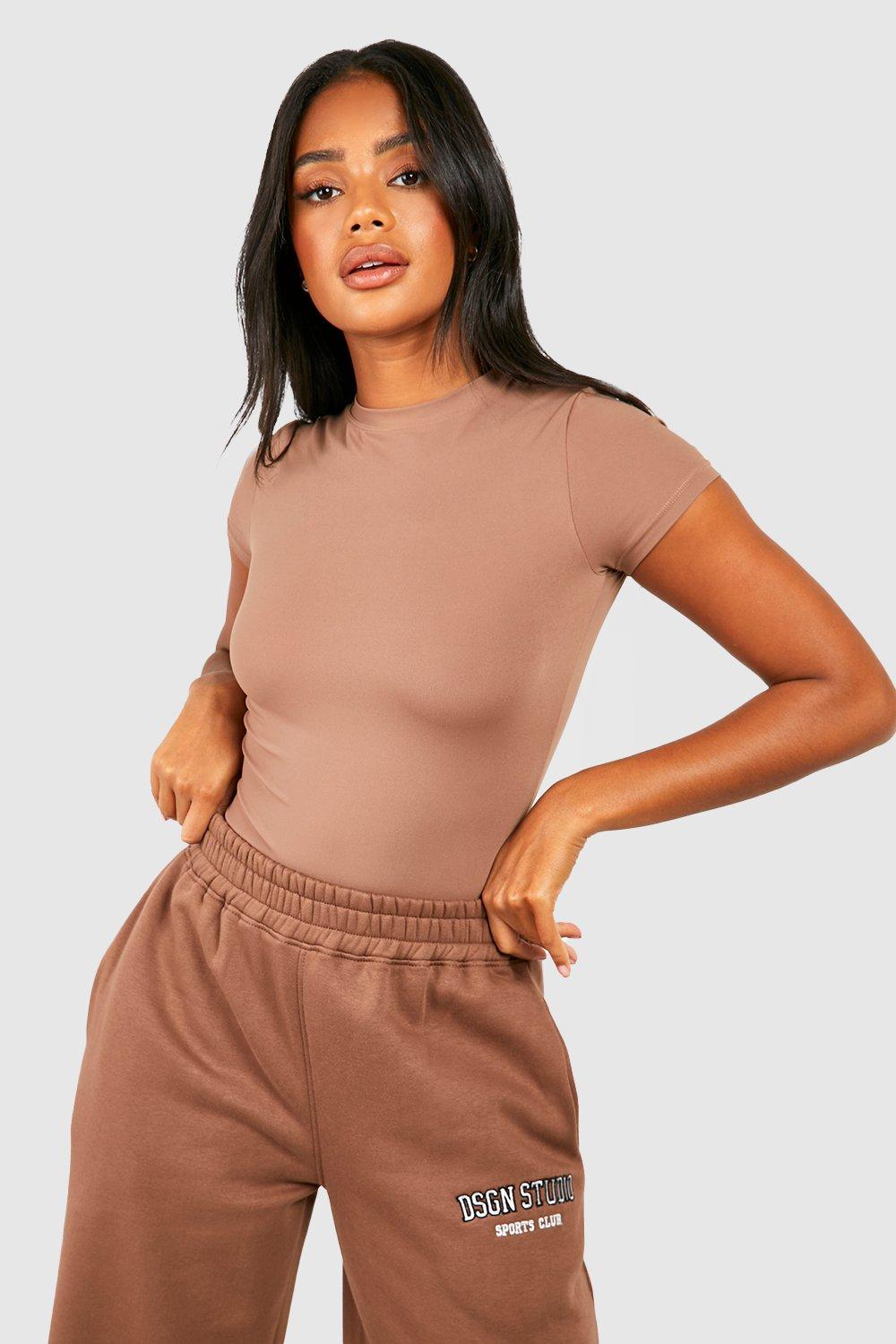 Top De Sport Super Doux À Imprimé Dsgn Studio - Marron Moka - Xxl, Marron Moka