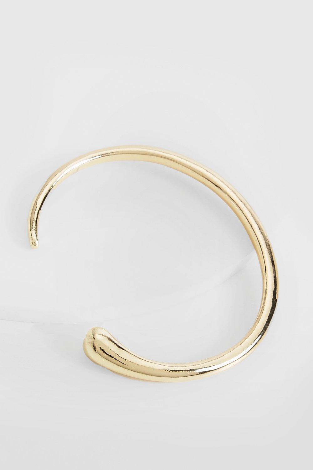 Womens Gold Cuff Bracelet - One Size, Gold