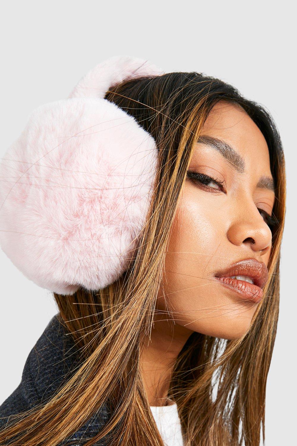 Click to view product details and reviews for Womens Faux Fur Soft Fluffy Earmuffs Pink One Size Pink.