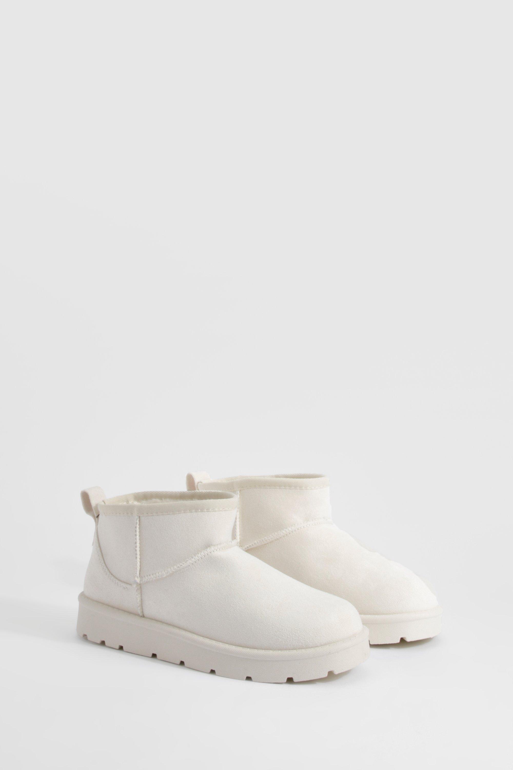 Image of Ultra Mini Cosy Boots, Bianco