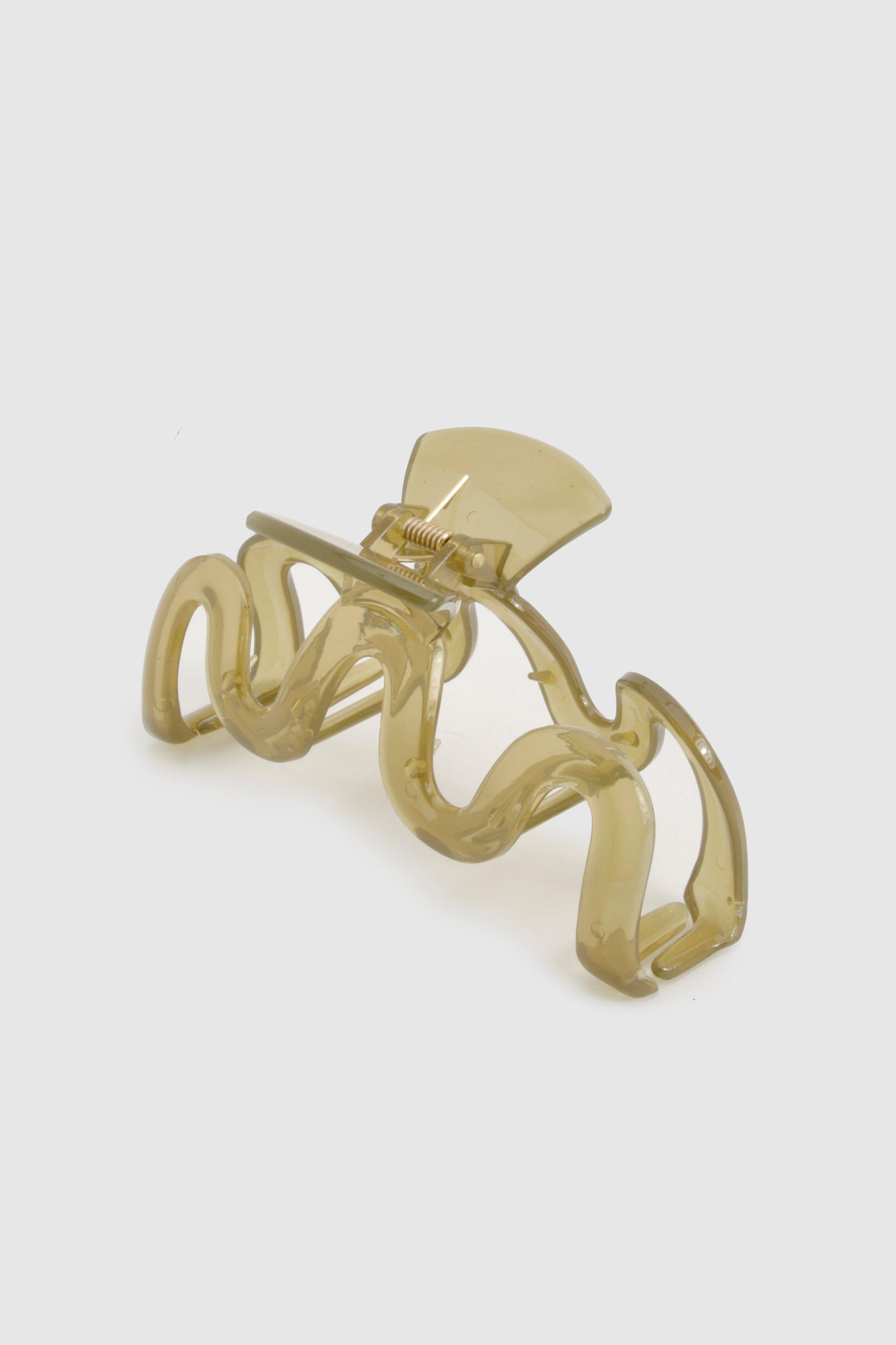 Image of Squiggle Claw Clip, Verde